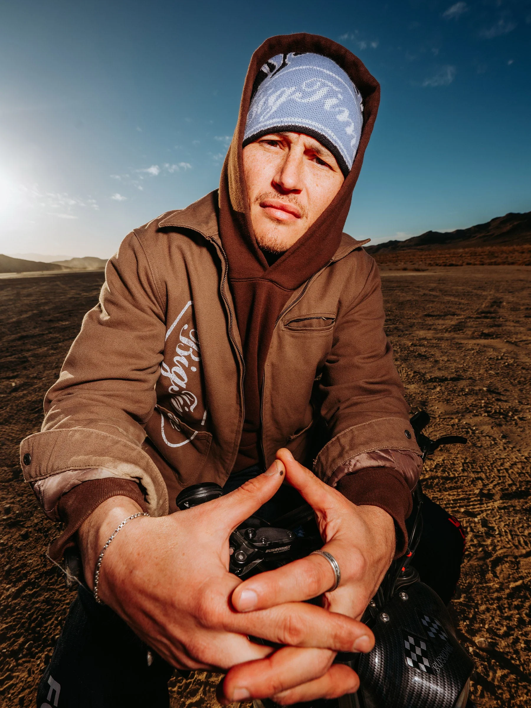 BLUE FLAME BEANIE - Image 4