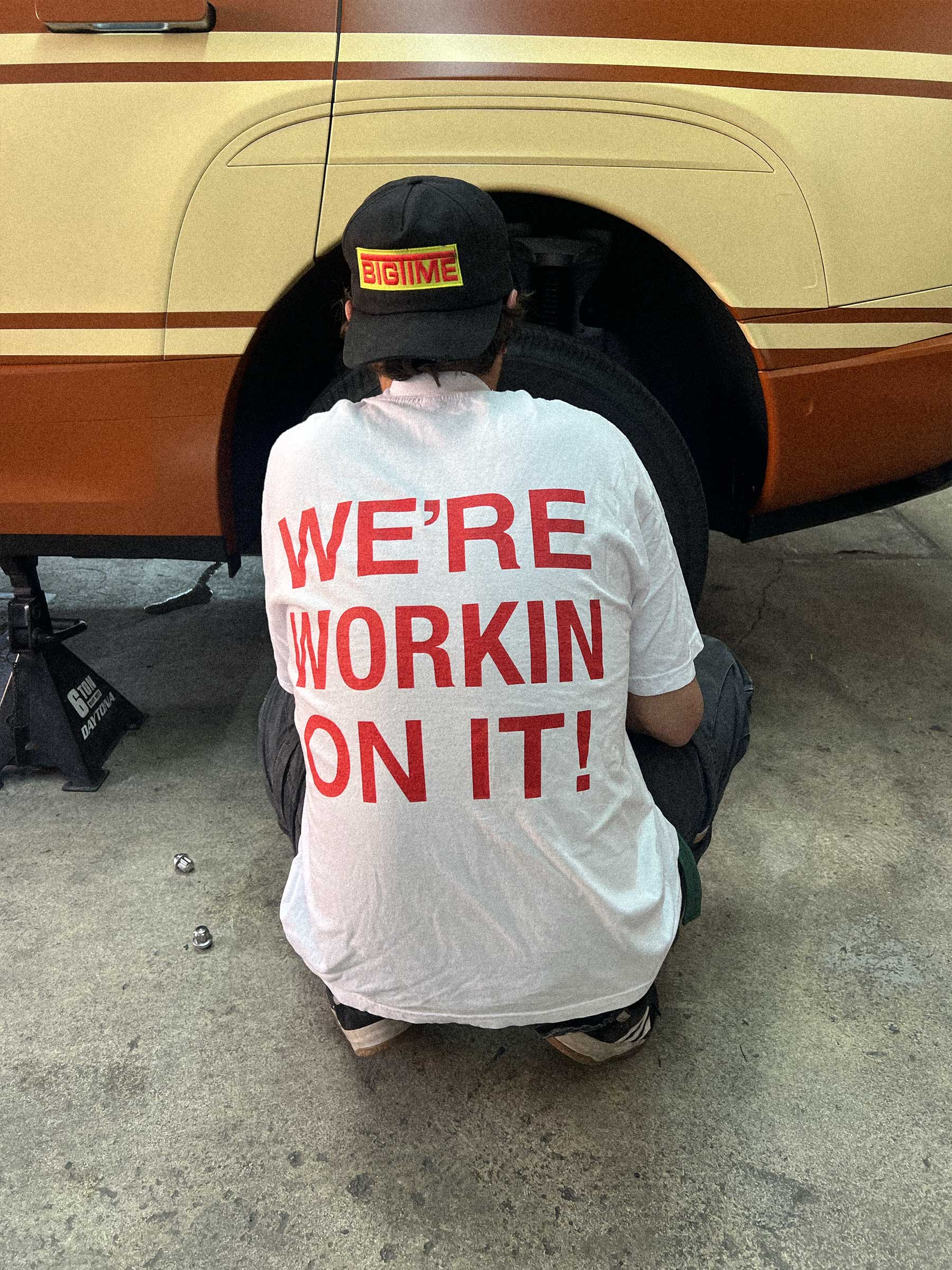 WE'RE WORKIN ON IT TEE - Image 3